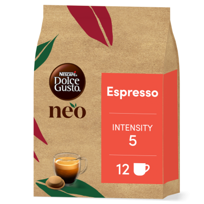 Pack of 12 NEO EspressoNESCAF&Eacute;&reg; Dolce Gusto&reg; coffee pods