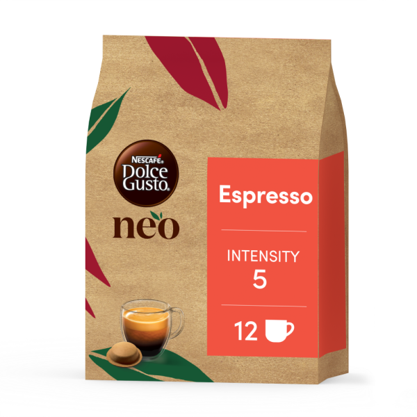 Pack of 12 NEO EspressoNESCAFÉ® Dolce Gusto® coffee pods