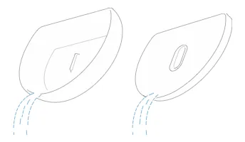 空の抽出トレイアイコン