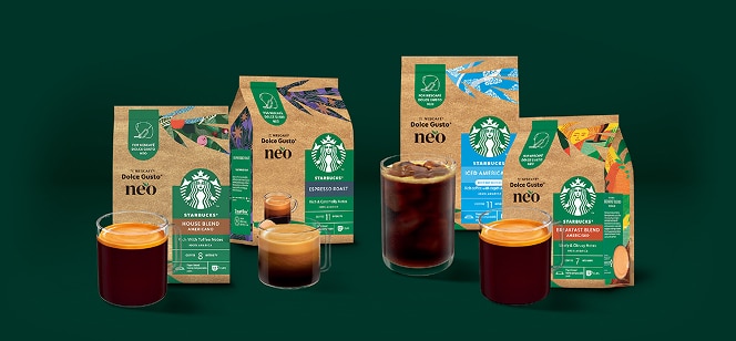 スターバックスのカフェメニューラインナップ
